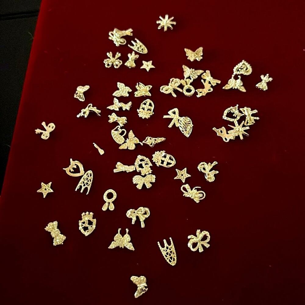 Multiple Gold Charms